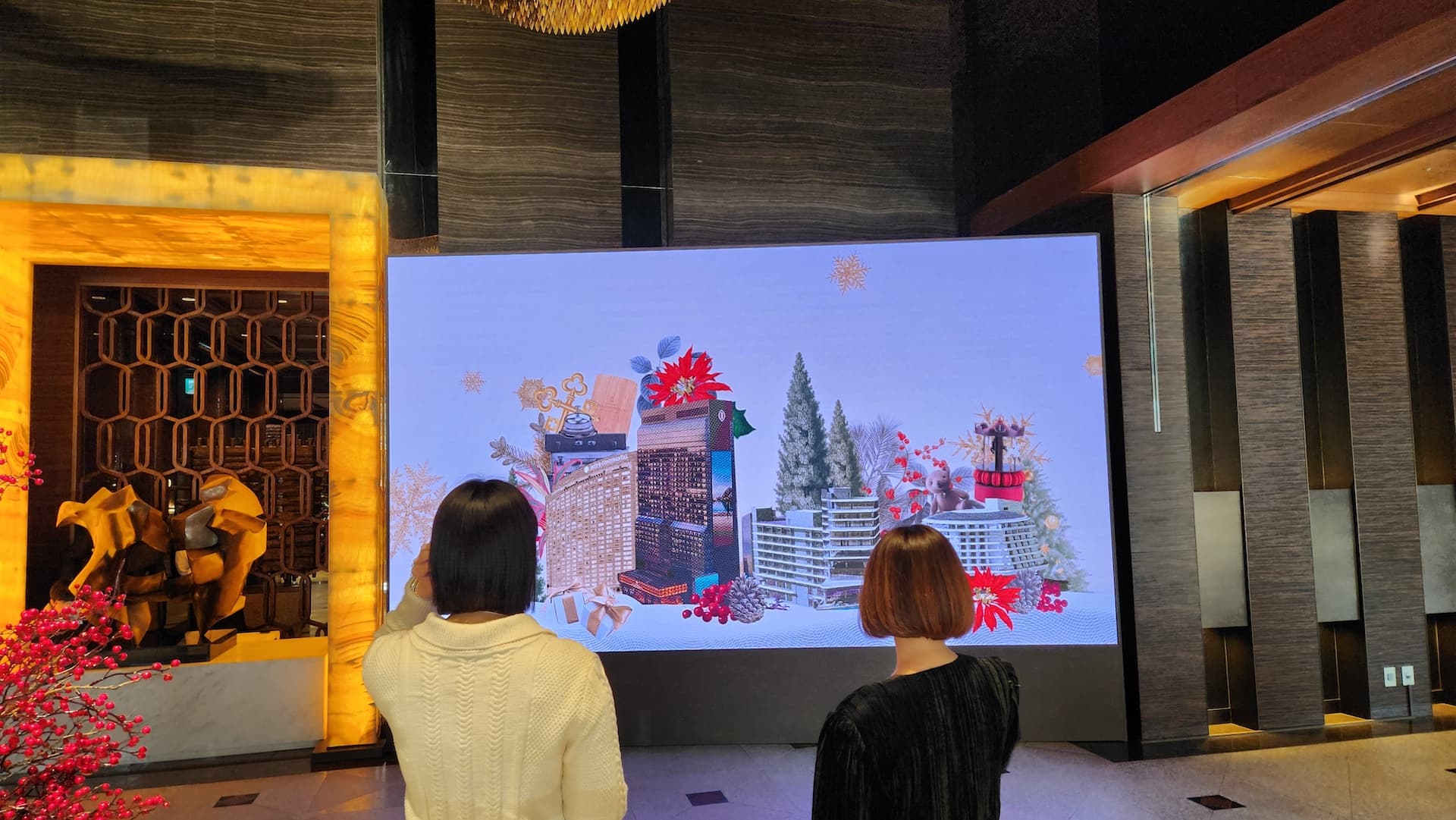 Donor Wall 2024 in Parnas Hotel
